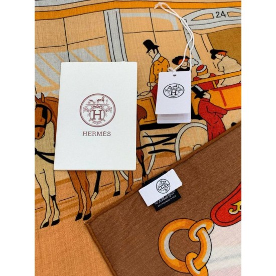 Replica Cashmere reversibile Hermès Rare Treasures Fazzoletto 140 01 Imitazioni Replica Cashmere reversibile Hermès Rare Treasures Fazzoletto 140 01
