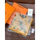 Replica Scialle in velluto reversibile Hermès Equestrian Academy 140 02 Imitazioni Replica Scialle in velluto reversibile Hermès Equestrian Academy 140 02