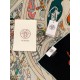 Replica Alta gamma Hermès Equestrian Academy Scialle in velluto reversibile 140 Verde