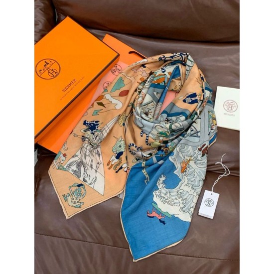 Replica Borsa Hermès Equestrian Academy Scialle in velluto reversibile 140 Blu Imitazioni Replica Borsa Hermès Equestrian Academy Scialle in velluto reversibile 140 Blu