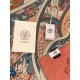 Replica Alta gamma Hermès Equestrian Academy Scialle in velluto reversibile 140 Rosa