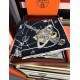 Replica Sciarpa in seta Hermès Starry Night Chorus e fazzoletto quadrato in cashmere 140 03