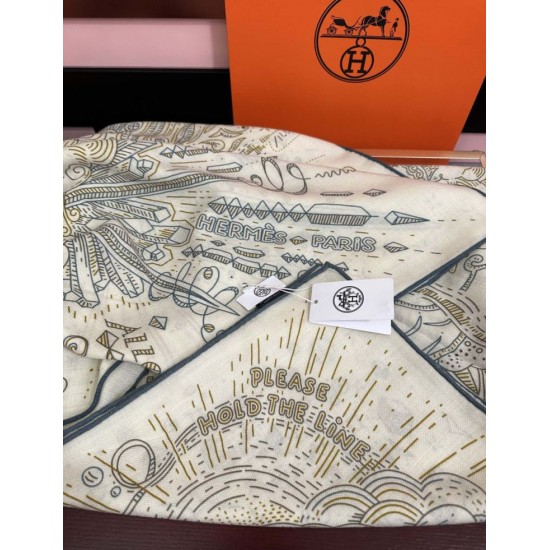 Replica Sciarpa in seta Hermès Starry Night Chorus e fazzoletto quadrato in cashmere 140 02 Imitazioni Replica Sciarpa in seta Hermès Starry Night Chorus e fazzoletto quadrato in cashmere 140 02