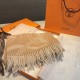 Replica Sciarpa classica in lana d'agnello Hermès 30 x 200 03