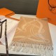 Replica Sciarpa classica in lana d'agnello Hermès 30 x 200 03