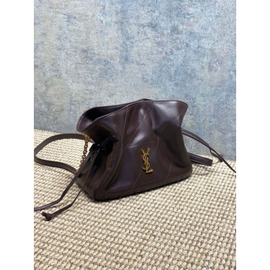 Replica Borsa a tracolla YSL Saint Laurent Jamie Caffè Imitazioni Replica Borsa a tracolla YSL Saint Laurent Jamie Caffè