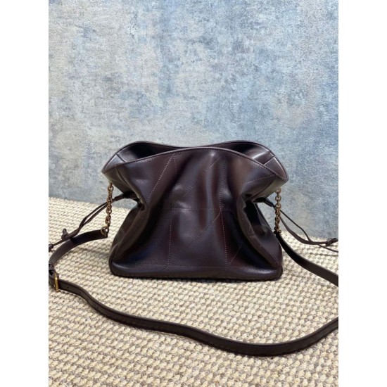 Replica Borsa a tracolla YSL Saint Laurent Jamie Caffè Imitazioni Replica Borsa a tracolla YSL Saint Laurent Jamie Caffè