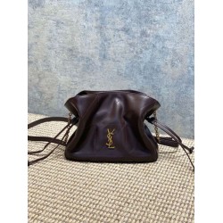 Borsa a tracolla YSL Saint Laurent Jamie Caffè