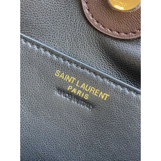 Replica Borsa a tracolla YSL Saint Laurent Jamie Caffè Imitazioni Replica Borsa a tracolla YSL Saint Laurent Jamie Caffè