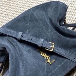 Replica Borsa a tracolla YSL Saint Laurent Jamie pelle scamosciata Grigio Imitazioni Replica Borsa a tracolla YSL Saint Laurent Jamie pelle scamosciata Grigio