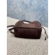 Replica Borsa 1:1 a tracolla YSL Saint Laurent Jamie pelle scamosciata Caffè Imitazioni Replica Borsa 1:1 a tracolla YSL Saint Laurent Jamie pelle scamosciata Caffè