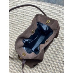 Borsa a tracolla YSL Saint Laurent Jamie pelle scamosciata Caffè Borsa a tracolla YSL Saint Laurent Jamie pelle scamosciata Caffè