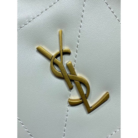 Replica Borsa a tracolla YSL Saint Laurent Jamie Bianco Imitazioni Replica Borsa a tracolla YSL Saint Laurent Jamie Bianco