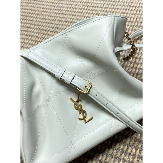 Replica Borsa a tracolla YSL Saint Laurent Jamie Bianco Imitazioni Replica Borsa a tracolla YSL Saint Laurent Jamie Bianco