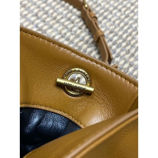 Replica Qualità premium Borse YSL Saint Laurent Jamie marrone Imitazioni Replica Qualità premium Borse YSL Saint Laurent Jamie marrone
