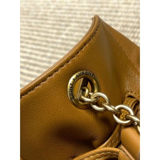 Replica Qualità premium Borse YSL Saint Laurent Jamie marrone Imitazioni Replica Qualità premium Borse YSL Saint Laurent Jamie marrone