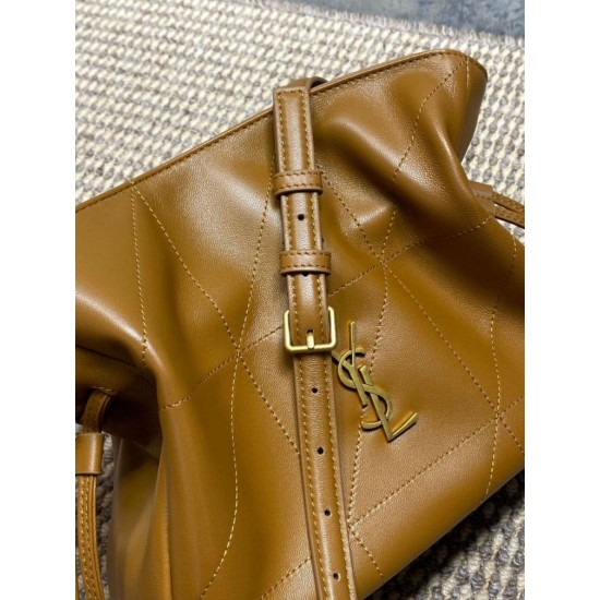Replica Qualità premium Borse YSL Saint Laurent Jamie marrone Imitazioni Replica Qualità premium Borse YSL Saint Laurent Jamie marrone