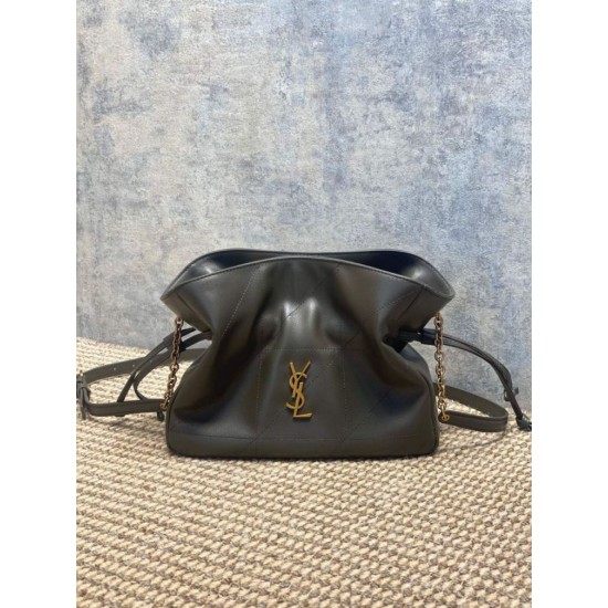 Replica Borsa a tracolla YSL Saint Laurent Jamie Verde muschio Imitazioni Replica Borsa a tracolla YSL Saint Laurent Jamie Verde muschio
