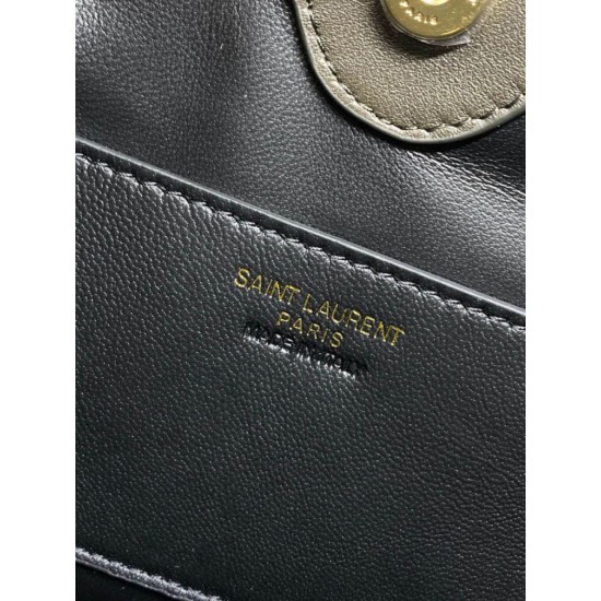 Replica Borsa a tracolla YSL Saint Laurent Jamie Verde muschio Imitazioni Replica Borsa a tracolla YSL Saint Laurent Jamie Verde muschio