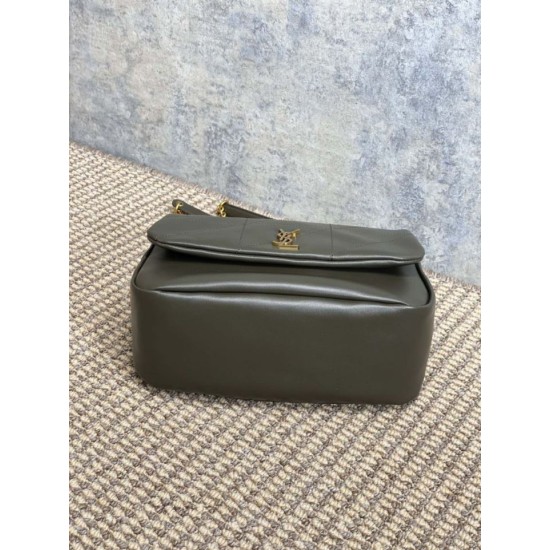 Replica borse griffate a tracolla YSL Saint Laurent Small Jamie 4.3 Verde muschio Imitazioni Replica borse griffate a tracolla YSL Saint Laurent Small Jamie 4.3 Verde muschio
