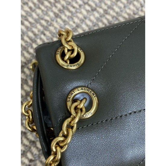 Replica borse griffate a tracolla YSL Saint Laurent Small Jamie 4.3 Verde muschio Imitazioni Replica borse griffate a tracolla YSL Saint Laurent Small Jamie 4.3 Verde muschio