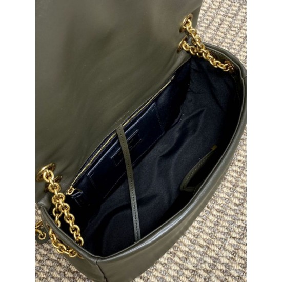 Replica borse griffate a tracolla YSL Saint Laurent Small Jamie 4.3 Verde muschio Imitazioni Replica borse griffate a tracolla YSL Saint Laurent Small Jamie 4.3 Verde muschio