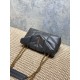 Replica Borsa a tracolla YSL Saint Laurent Mini Loulou Puffer Grigio urbano Imitazioni Replica Borsa a tracolla YSL Saint Laurent Mini Loulou Puffer Grigio urbano