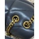 Replica Borsa a tracolla YSL Saint Laurent Mini Loulou Puffer Grigio urbano Imitazioni Replica Borsa a tracolla YSL Saint Laurent Mini Loulou Puffer Grigio urbano
