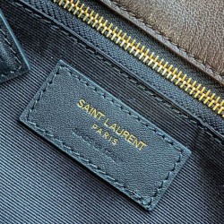 Replica Borse a tracolla YSL Saint Laurent media Loulou Puffer Caffè Imitazioni Replica Borse a tracolla YSL Saint Laurent media Loulou Puffer Caffè