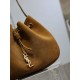 Replica Borsa a mano piccola Hobo PARIS VII YSL Saint Laurent pelle scamosciata giallo