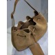 Replica Borsa a mano piccola Hobo PARIS VII YSL Saint Laurent pelle scamosciata giallo