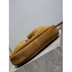 Borsa a mano piccola Hobo PARIS VII YSL Saint Laurent pelle scamosciata giallo Borsa a mano piccola Hobo PARIS VII YSL Saint Laurent pelle scamosciata giallo