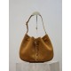 Replica Borsa a mano piccola Hobo PARIS VII YSL Saint Laurent pelle scamosciata giallo
