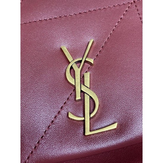 Replica Borse Imitazioni a tracolla media YSL Saint Laurent Jamie 4.3 Borgogna