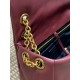 Replica Borse Imitazioni a tracolla media YSL Saint Laurent Jamie 4.3 Borgogna