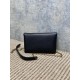 Replica Bora Pari a tracolla classica Calypso Mini YSL Saint Laurent con catena Nero Imitazioni Replica Bora Pari a tracolla classica Calypso Mini YSL Saint Laurent con catena Nero