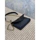 Replica Bora Pari a tracolla classica Calypso Mini YSL Saint Laurent con catena Nero Imitazioni Replica Bora Pari a tracolla classica Calypso Mini YSL Saint Laurent con catena Nero