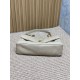 Replica Borsa a tracolla grande YSL Saint Laurent Calypso beige Imitazioni Replica Borsa a tracolla grande YSL Saint Laurent Calypso beige