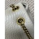 Replica Borsa a tracolla grande YSL Saint Laurent Calypso beige Imitazioni Replica Borsa a tracolla grande YSL Saint Laurent Calypso beige