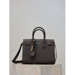Borsa Pari tote Sac De Jour piccola/media/grande YSL Saint Laurent Caffè
