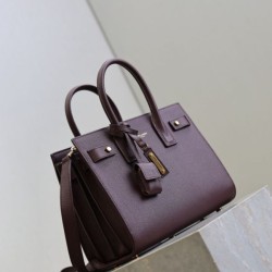Replica Borsa tote Sac De Jour piccola/media/grande YSL Saint Laurent Borgogna Imitazioni Replica Borsa tote Sac De Jour piccola/media/grande YSL Saint Laurent Borgogna