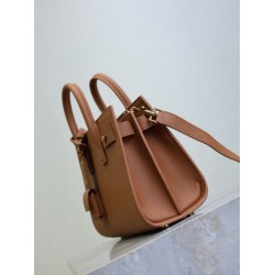 Borsa tote Sac De Jour piccola/media/grande YSL Saint Laurent Marrone Borsa tote Sac De Jour piccola/media/grande YSL Saint Laurent Marrone