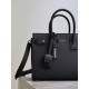 Replica Borsa tote Sac De Jour piccola/media/grande YSL Saint Laurent nera hardware argento Imitazioni Replica Borsa tote Sac De Jour piccola/media/grande YSL Saint Laurent nera hardware argento