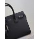 Replica Borsa tote Sac De Jour piccola/media/grande YSL Saint Laurent nera hardware argento Imitazioni Replica Borsa tote Sac De Jour piccola/media/grande YSL Saint Laurent nera hardware argento