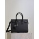Replica Borsa tote Sac De Jour piccola/media/grande YSL Saint Laurent nera hardware argento Imitazioni Replica Borsa tote Sac De Jour piccola/media/grande YSL Saint Laurent nera hardware argento