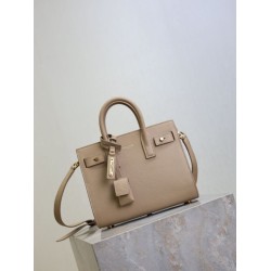 Borsa tote Sac De Jour piccola/media/grande YSL Saint Laurent Albicocca Borsa tote Sac De Jour piccola/media/grande YSL Saint Laurent Albicocca