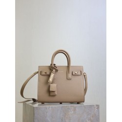 Borsa tote Sac De Jour piccola/media/grande YSL Saint Laurent Albicocca