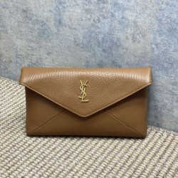 Replica Pochette grande YSL Saint Laurent Cassandre Marrone