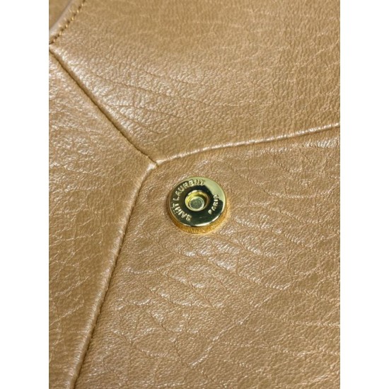 Replica Pochette grande YSL Saint Laurent Cassandre Marrone Imitazioni Replica Pochette grande YSL Saint Laurent Cassandre Marrone