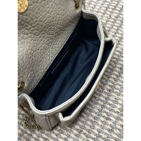 Replica Borsa a tracolla YSL Saint Laurent Mini Classic Niki 18cm Albicocca